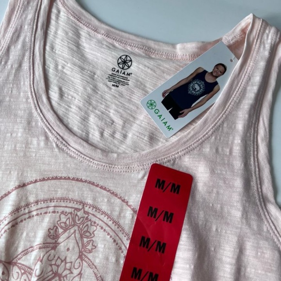 Gaiam Women's Tank Top | Black | Mudra | Boho I Medium - Large - Picture 10 of 11